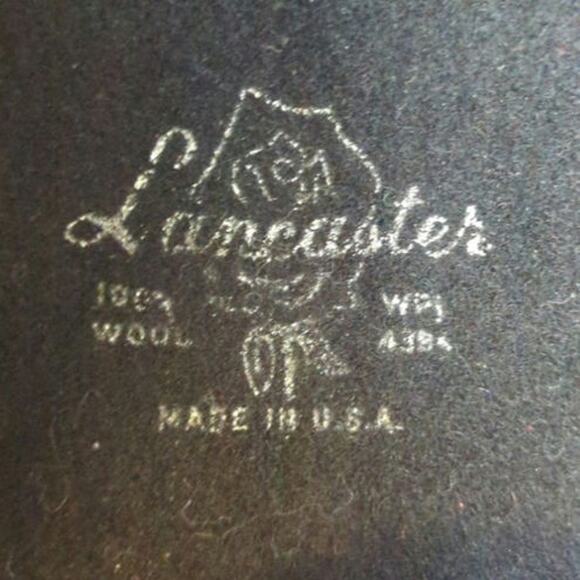 Vintage 50\'s/60\'s Old Hollywood 100% Wool Lancaster Retro Hat main image 4